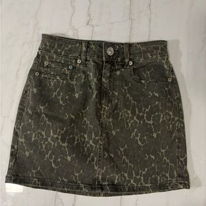 American Eagle Outfitters DENIM Mini Skirt